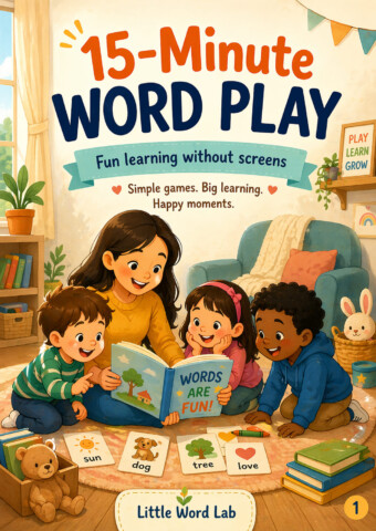 15-Minute Word Play ebook cover mockup