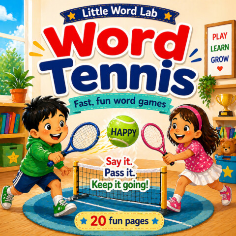 Word Tennis - Fast, Fun Word Games